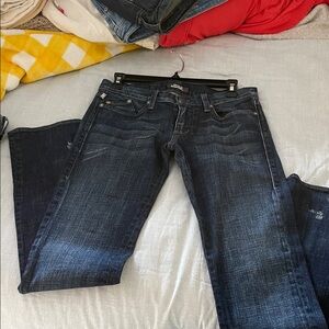 Rock & Republic Dark Indigo Straight Leg Jeans